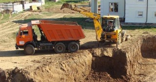 Котлован для дома Новороссийск, цена от 310 руб./м3.
